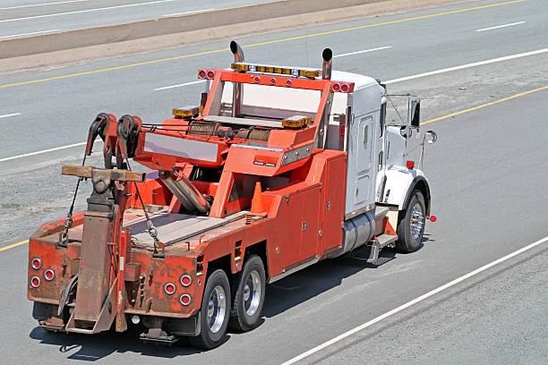 photo of heavy duty tow truck